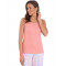 JOCKEY PEACH BLOSSOM LACE BACK TANK TOP FOR WOMEN - STYLE RX11
