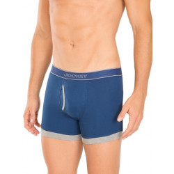JOCKEY ESTATE BLUE & GREY MELANGE FASHION TRUNK - STYLE 1017