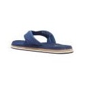 WOODLAND NAVY AND CAMEL CASUAL SLIPPERS FOR MEN