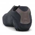 WOODLAND BLACK CASUAL SHOES