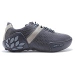 WOODLAND BLACK CASUAL SHOES