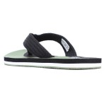 WOODLAND BLACK AND OLIVE SLIPPER FOR MEN