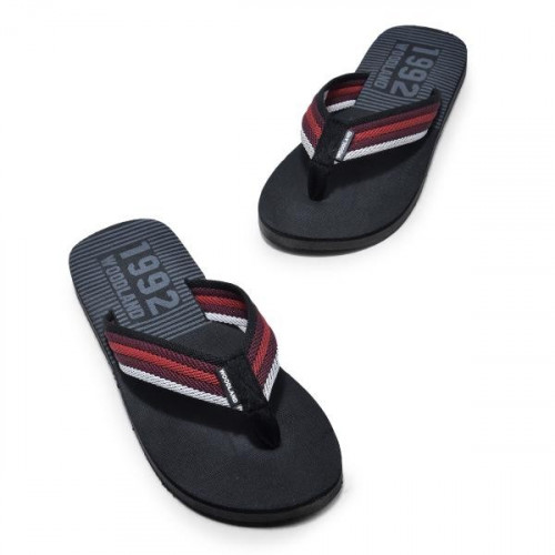 WOODLAND BLACK FLIP-FLOP FOR MEN