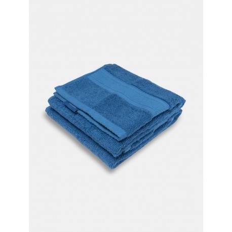 JOCKEY MID BLUE HAND TOWEL - PACK OF 2 - STYLE T201