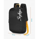 SKYBAGS RAGER 01 BLACK BACKPACK