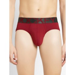 JOCKEY ULTRA SOFT BRIEF  - STYLE IC 27 - PACK OF 5 - RED PEPPER