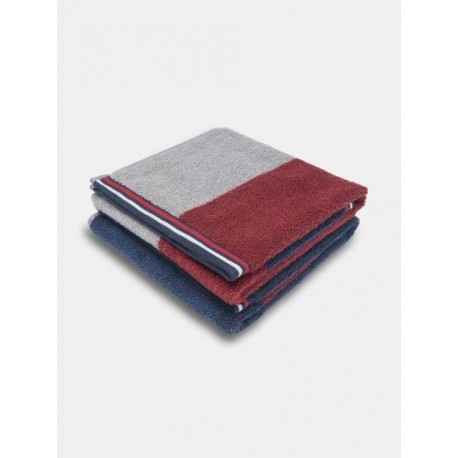 JOCKEY RED GRINDLE HAND TOWEL - PACK OF 2 - STYLE 223