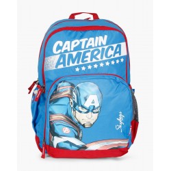 SKYBAGS CAPTAIN AMERICA PRINT BACKPACK WITH ADJUSTABLE STRAP