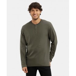 JOCKEY HENLEY T-SHIRT FOR MEN - STYLE US87