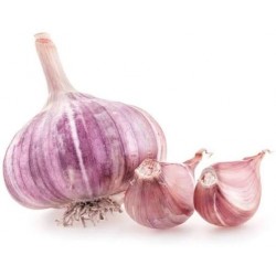 PAHADI PURPLE DRIED GARLIC BUNCH : 1KG