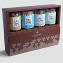 4 JAR DRY FRUITS GIFT HAMPER