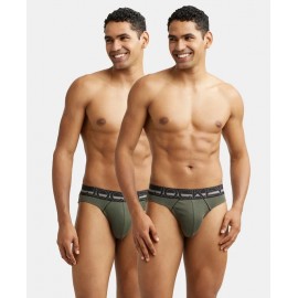 JOCKEY SUPER COMBED COTTON BRIEF : STYLE US17 : PACK OF 2